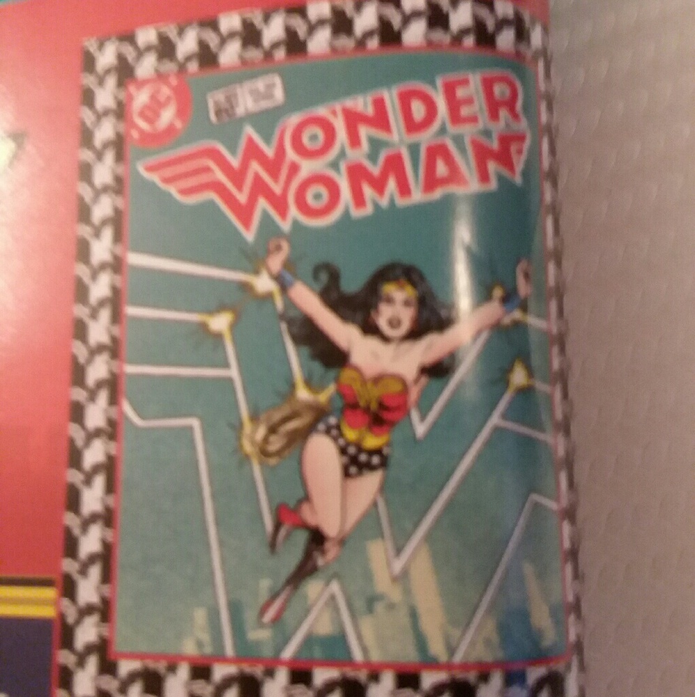 "Wonder Woman" Cotton Panel